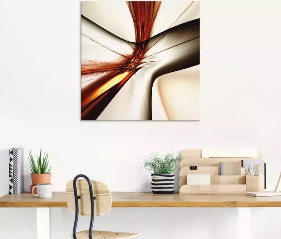 Artland Print op glas Abstract modern in verschillende maten - Foto 2