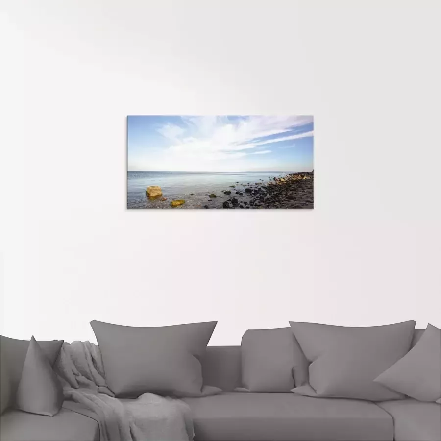 Artland Print op glas Brodtener oever in verschillende maten