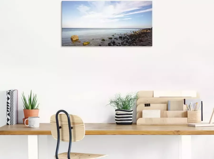 Artland Print op glas Brodtener oever in verschillende maten - Foto 5