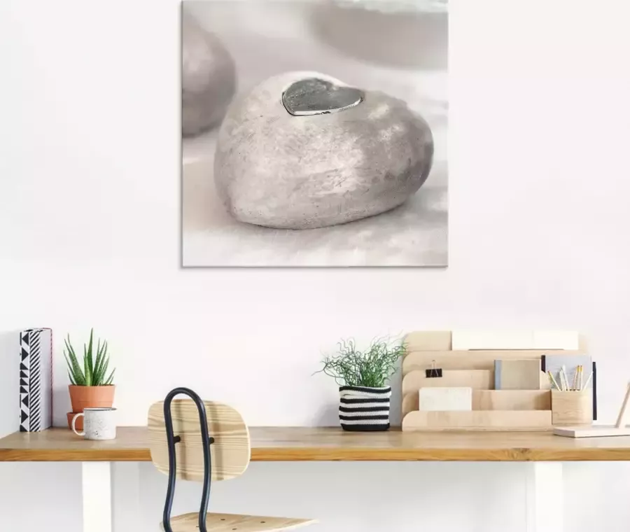 Artland Print op glas Harten in verschillende maten - Foto 5