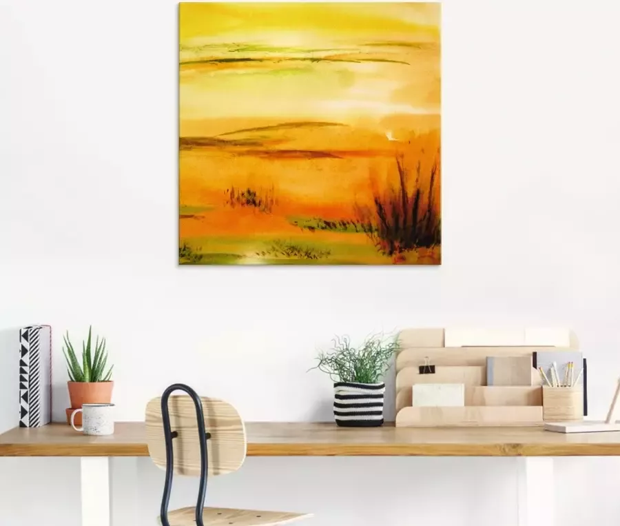 Artland Print op glas Heet zand in verschillende maten - Foto 5