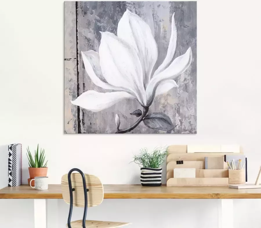 Artland Print op glas Klassieke magnolia in verschillende maten - Foto 2