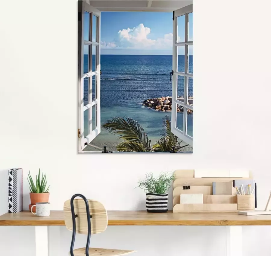 Artland Print op glas Uitzicht op het paradijs - Foto 2