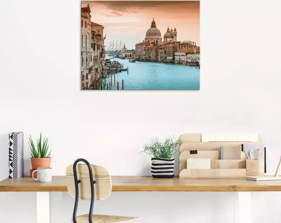 Artland Print op glas Venetië Canal Grande I - Foto 2