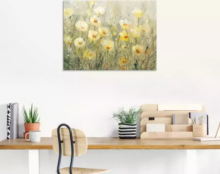 Artland Print op glas Zomer in volle bloei I - Foto 3