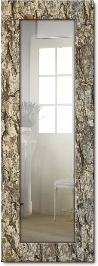 Artland Sierspiegel Boomschors spiegel met lijst voor het hele lichaam wandspiegel met motiefrand landhuis - Foto 3