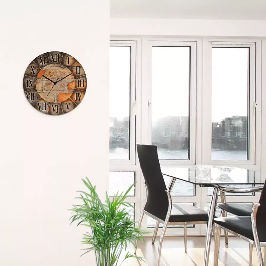 Artland Wandklok Antiek horloge optioneel verkrijgbaar met kwarts- of radiografisch uurwerk geruisloos zonder tikkend geluid - Foto 2