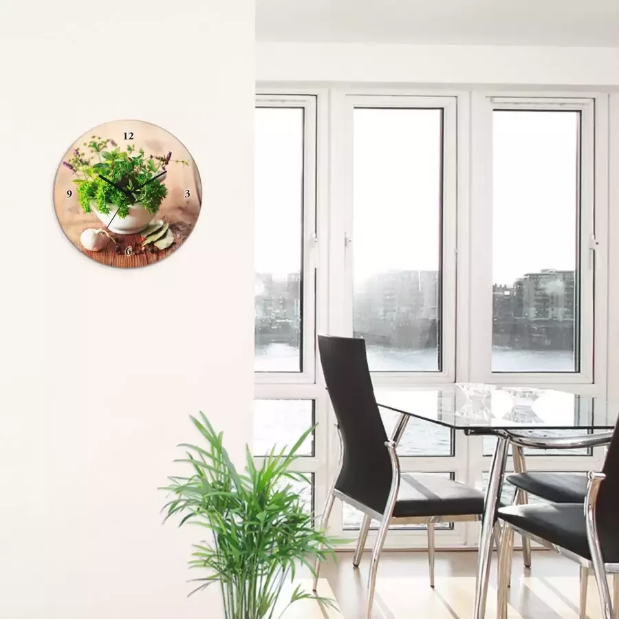 Artland Wandklok Verschillende kruiden keuken optioneel verkrijgbaar met kwarts- of radiografisch uurwerk geruisloos zonder tikkend geluid - Foto 2