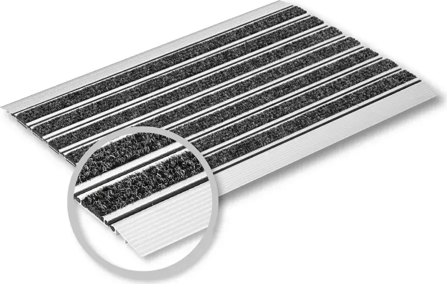 ASTRA Mat Rips Inloopmat met aluminiumframe