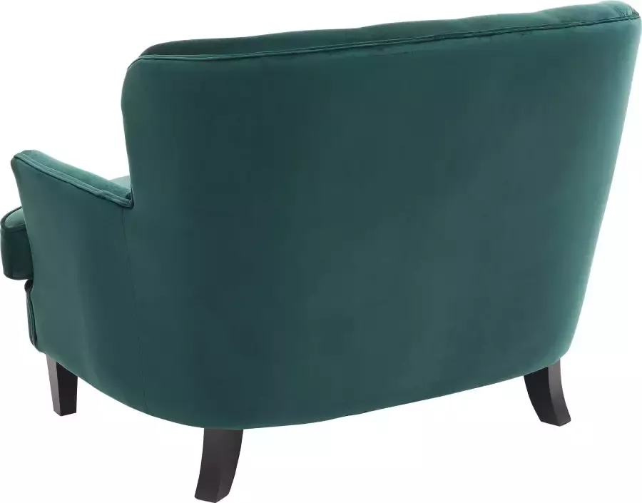 ATLANTIC home collection 1 5-zitsbank Luipaard XXL-fauteuil met pocketveringskern en fluwelen hoes - Foto 3