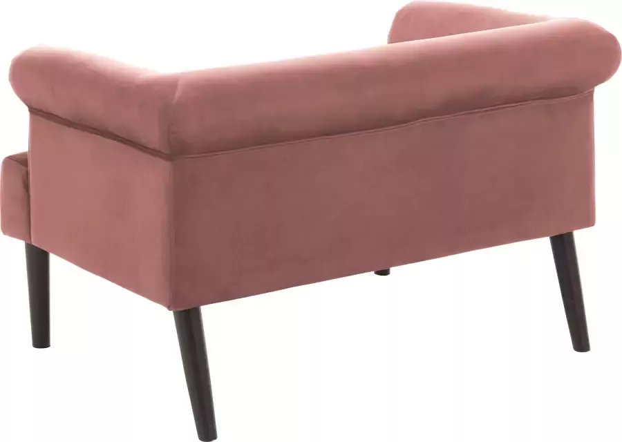 ATLANTIC home collection 1 5-zitsbank Charlie XXL-fauteuil met fluwelen hoes met golfvering - Foto 3