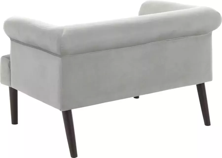 ATLANTIC home collection 1 5-zitsbank Charlie XXL-fauteuil met fluwelen hoes met golfvering - Foto 3