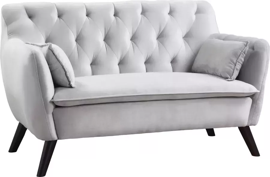 ATLANTIC home collection 2-zitsbank Janna inclusief 2 sierkussens - Foto 5