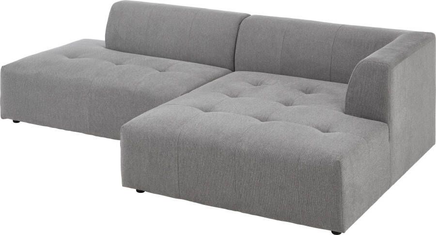 ATLANTIC home collection 3-zitsbank Leonardo Poef voetenbank Ottoman met XXL ligoppervlak - Foto 4