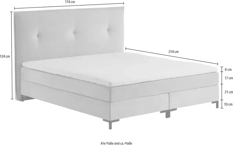 ATLANTIC home collection Boxspring Romy - Foto 4
