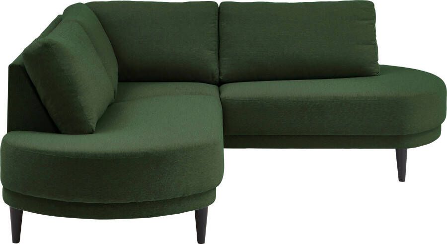 ATLANTIC home collection Hoekbank Ronny L-vorm optioneel in beige met nosagvering - Foto 3