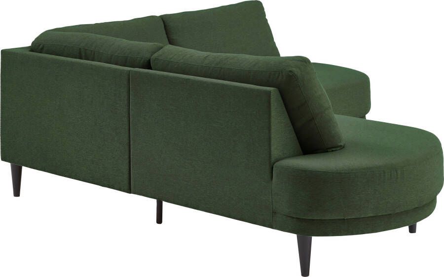 ATLANTIC home collection Hoekbank Ronny L-vorm optioneel in beige met nosagvering - Foto 2