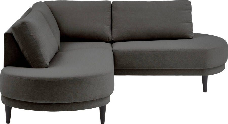 ATLANTIC home collection Hoekbank Ronny L-vorm optioneel in beige met nosagvering - Foto 3