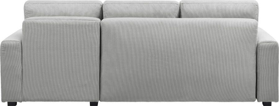 ATLANTIC home collection Hoekbank Dublin L-vorm Slaapfunctie en bedkist récamier links of rechts te monteren - Foto 10