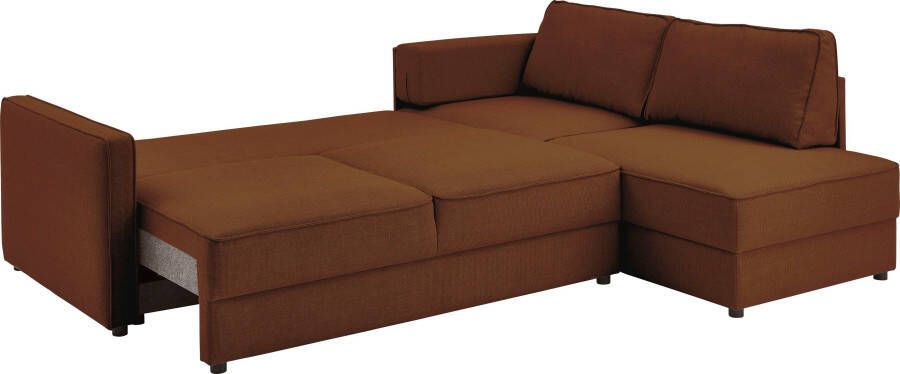 ATLANTIC home collection Slaapbank Chill Hoekbank met slaapfunctie en bedlade - Foto 7