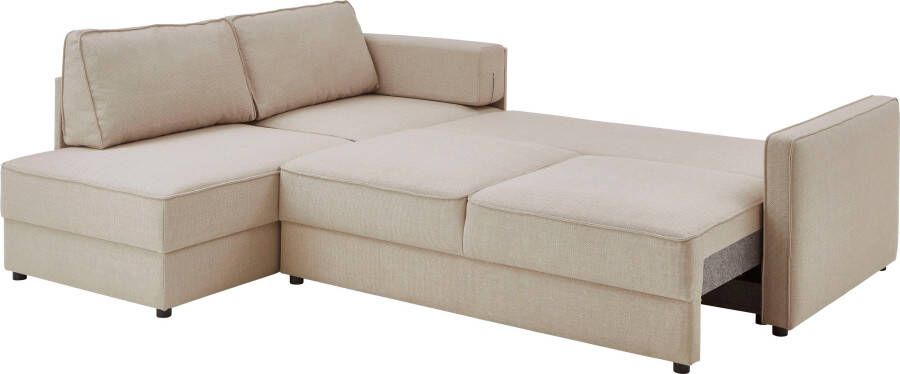 ATLANTIC home collection Slaapbank Chill Hoekbank met slaapfunctie en bedlade - Foto 7