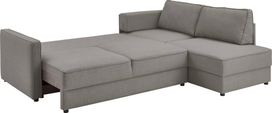 ATLANTIC home collection Slaapbank Chill Hoekbank met slaapfunctie en bedlade - Foto 7