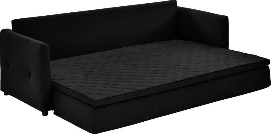 ATLANTIC home collection Slaapbank KEN met slaapfunctie inclusief topmatras met afneembare bekleding - Foto 4