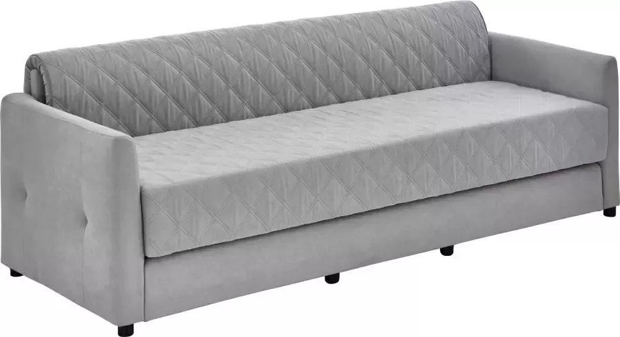 ATLANTIC home collection Slaapbank KEN met slaapfunctie inclusief topmatras met afneembare bekleding - Foto 2