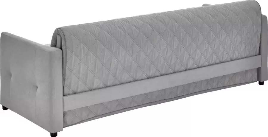 ATLANTIC home collection Slaapbank KEN met slaapfunctie inclusief topmatras met afneembare bekleding - Foto 4