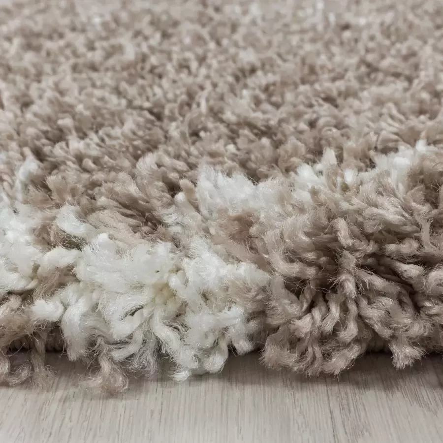 Adana Carpets Rond berber vloerkleed Agadir Lines Beige Creme Ø 120cm - Foto 3