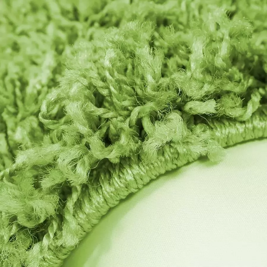 Adana Carpets Vloerkleed DreamShaggy Green (120x120)Cm - Foto 1