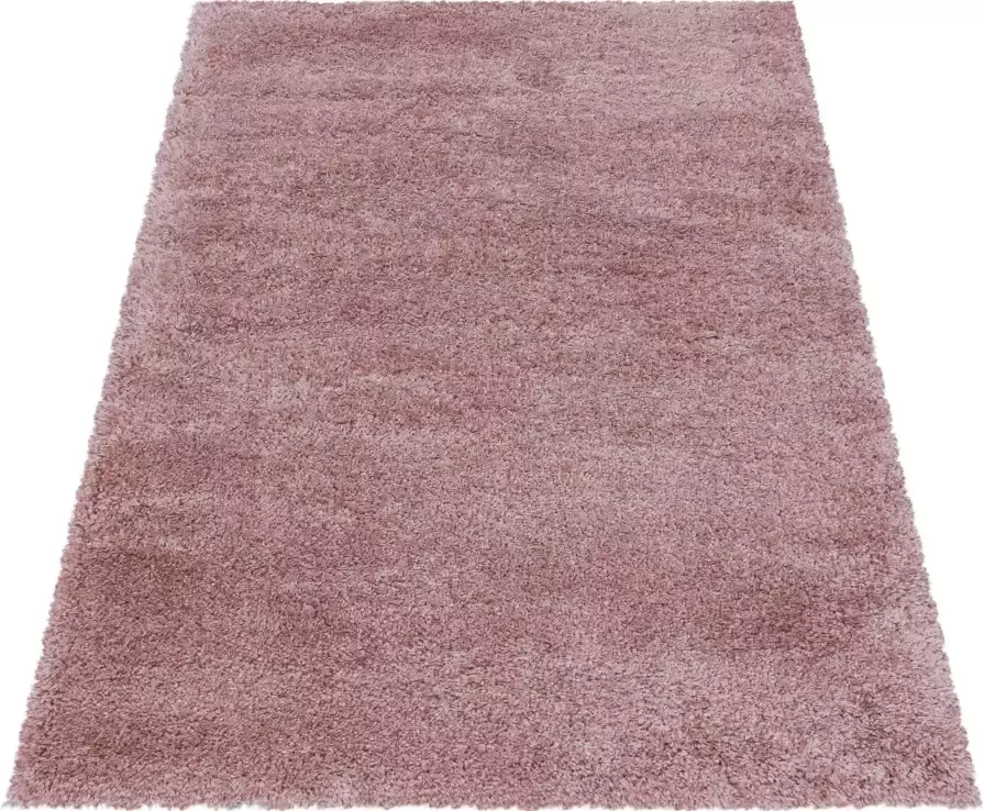 Ayyildiz Ayyıldız FLUFFY Rechtech Purper Shaggy Modern Vloerkleed 60 X 110 CM Polypropyleen Jute - Foto 6