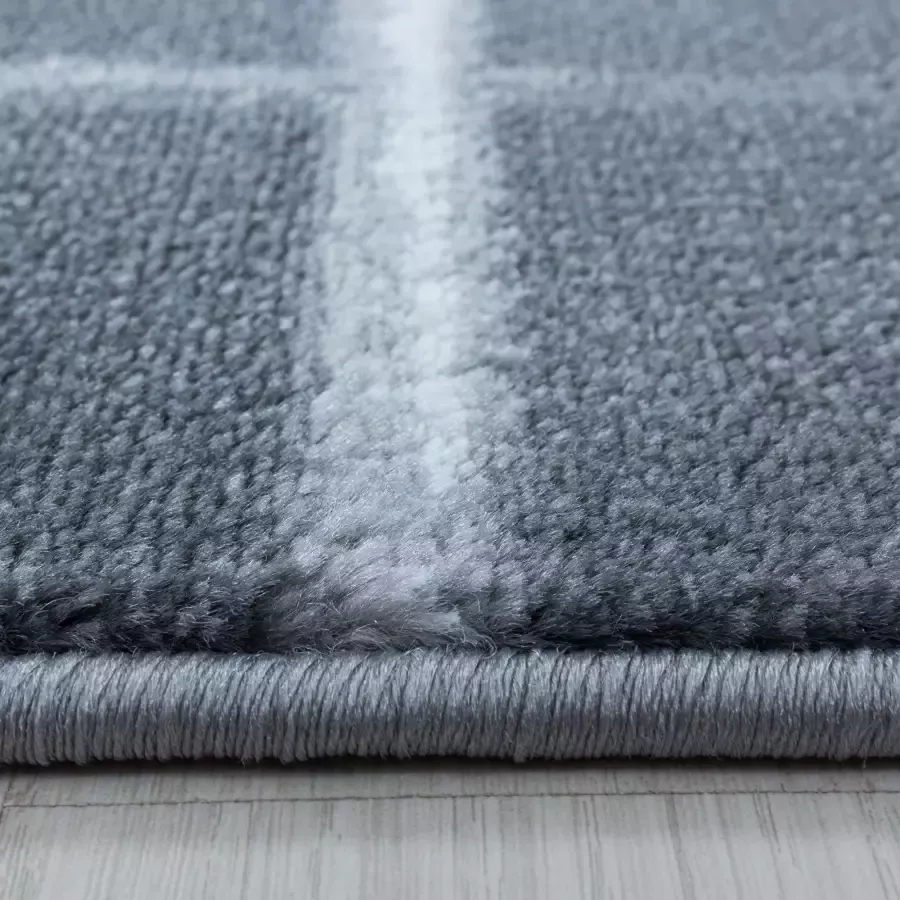 Adana Carpets Modern vloerkleed Streaky Skretch Grijs Wit 200x290cm - Foto 3