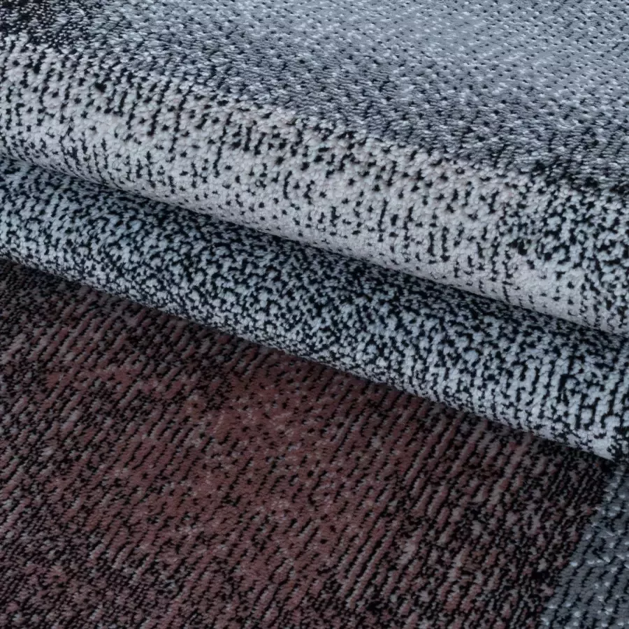 Adana Carpets Modern vloerkleed Streaky Box Grijs Roze 160x230cm - Foto 2