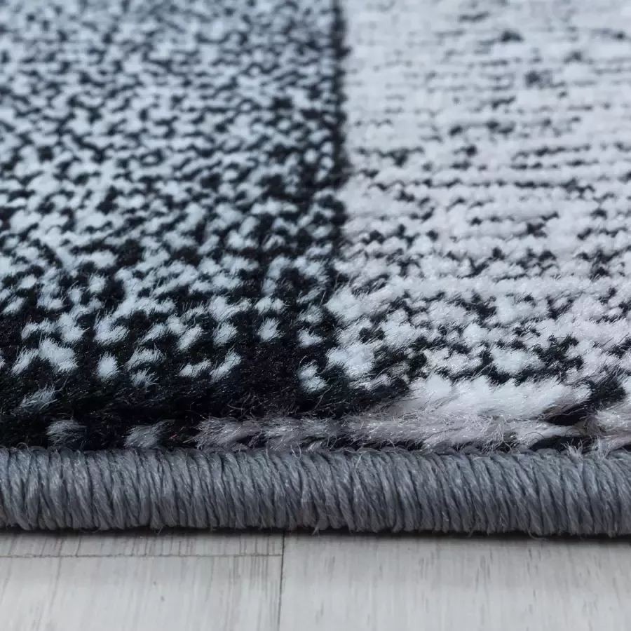 Adana Carpets Modern vloerkleed Streaky Box Grijs Roze 160x230cm - Foto 3