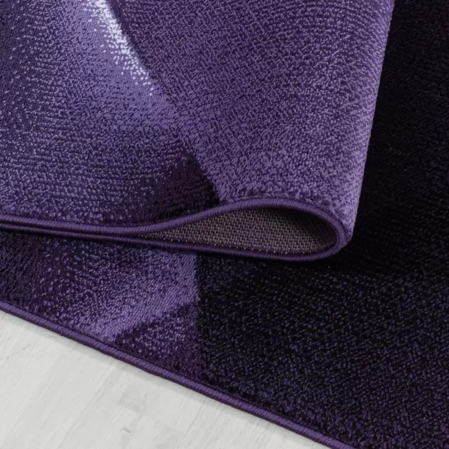 Adana Carpets Modern vloerkleed Streaky Design Paars 140x200cm - Foto 1