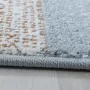 Adana Carpets Retro vloerkleed Stencil Rectangles Bruin Grijs 140x200cm - Thumbnail 6