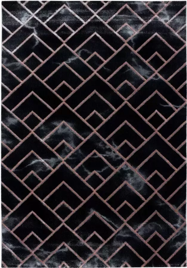 Adana Carpets Modern vloerkleed Marble Pattern Antraciet Bruin 240x340cm - Foto 6