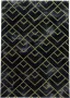 Adana Carpets Modern vloerkleed Marble Pattern Antraciet Goud 120x170cm - Thumbnail 4