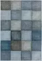 Adana Carpets Modern vloerkleed Optimism Block Blauw Grijs 120x170cm - Thumbnail 4
