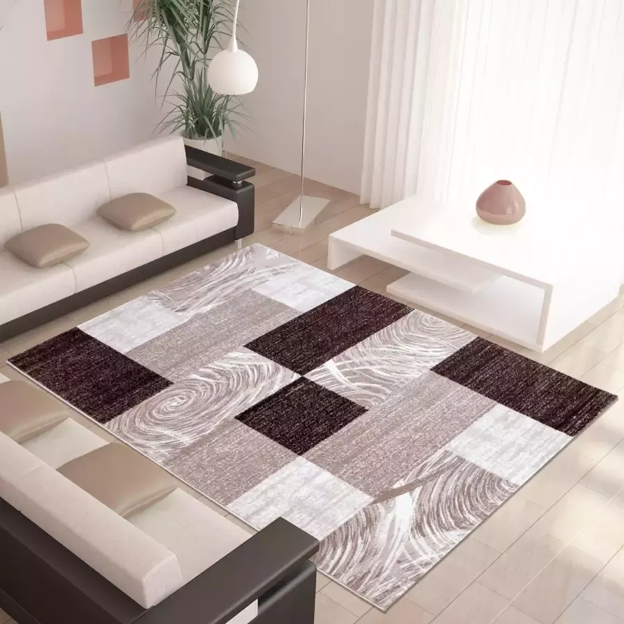 Adana Carpets Modern vloerkleed Jena Bruin 9220 200x290cm - Foto 4