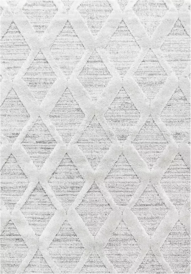 Adana Carpets Scandinavisch vloerkleed Pitea Diamond Grijs 280x370cm - Foto 6