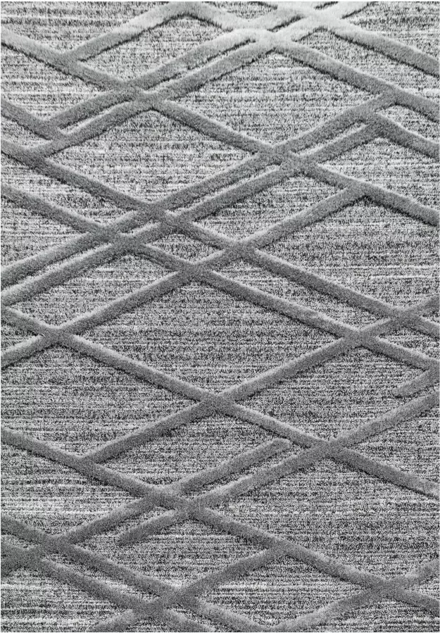 Adana Carpets Scandinavisch vloerkleed Pitea Double Grijs 120x170cm - Foto 7