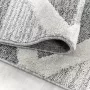 Adana Carpets Scandinavisch vloerkleed Pitea Lines Grijs Creme 160x230cm - Thumbnail 5