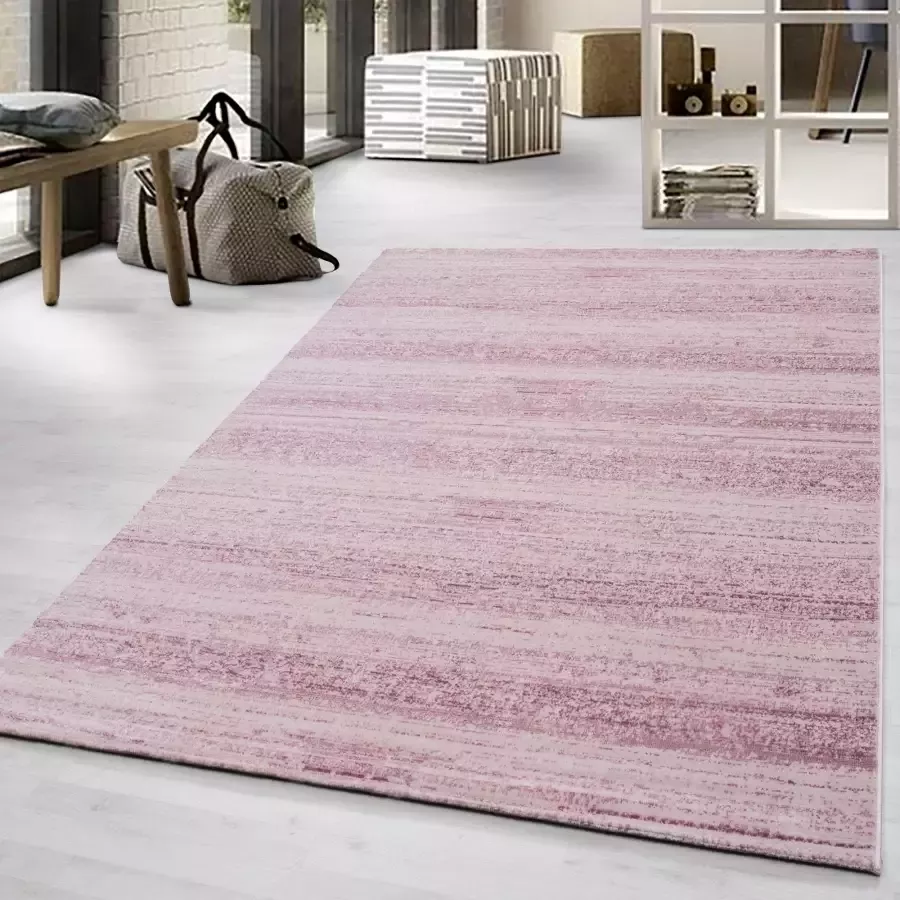 Adana Carpets Modern vloerkleed -Plus Roze 8000 120x170cm - Foto 4