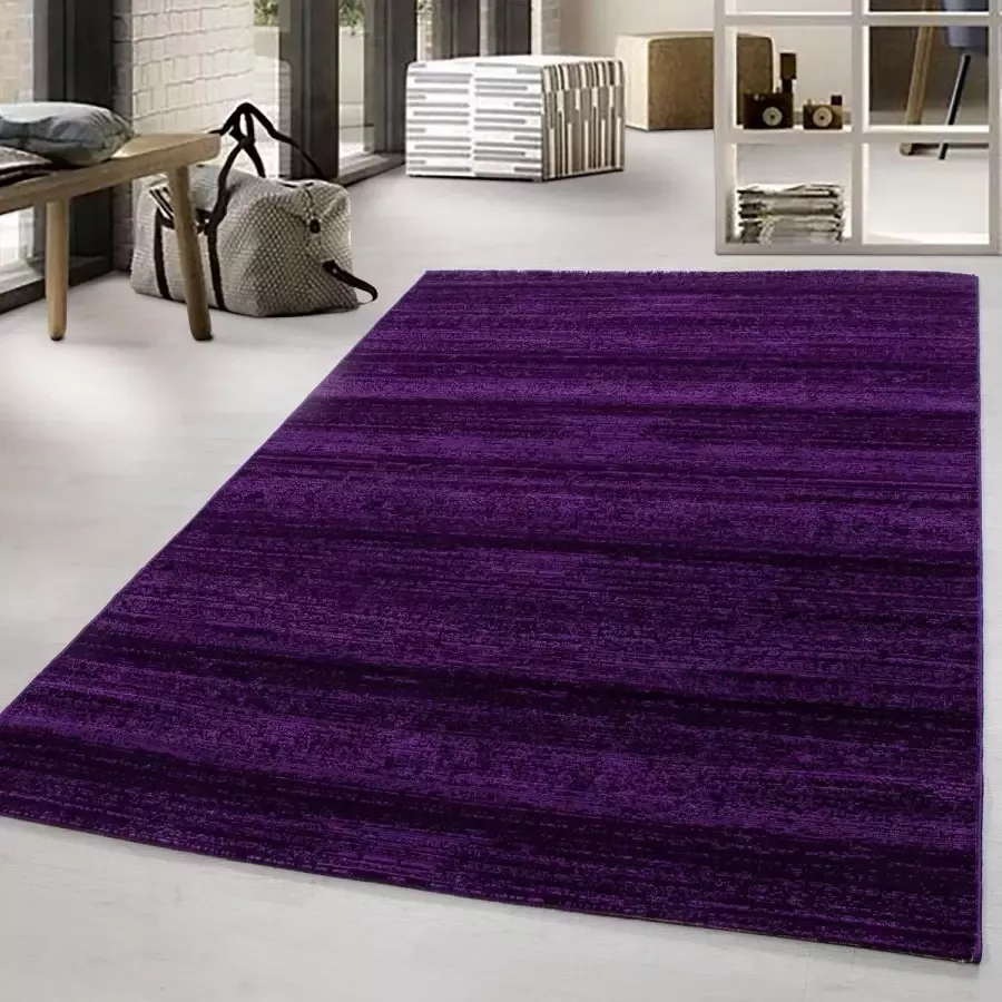 Adana Carpets Modern vloerkleed -Plus Paars 8000 120x170cm - Foto 4