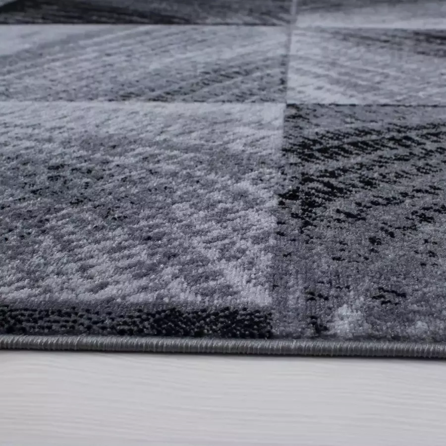 Adana Carpets Modern vloerkleed Plus Zwart 8003 200x290cm - Foto 3