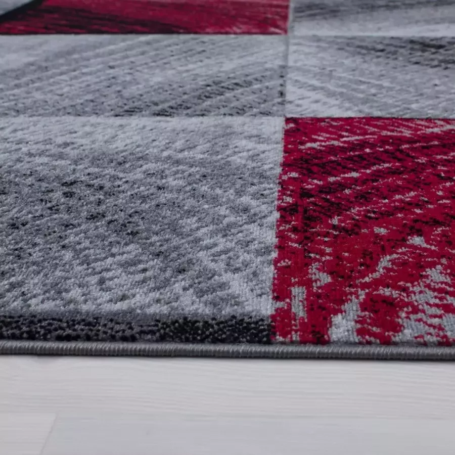 Adana Carpets Modern vloerkleed Plus Rood 8003 160x230cm - Foto 3