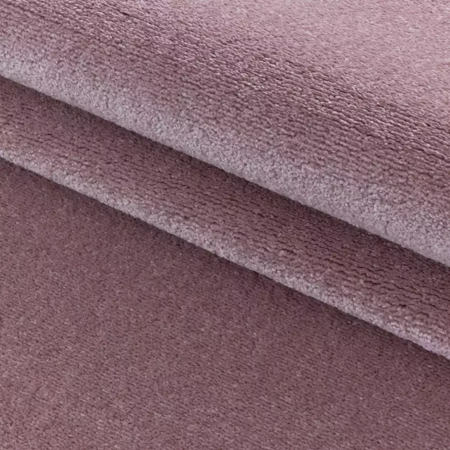 Adana Carpets Laagpolig vloerkleed Smoothly Roze 80x150cm - Foto 2