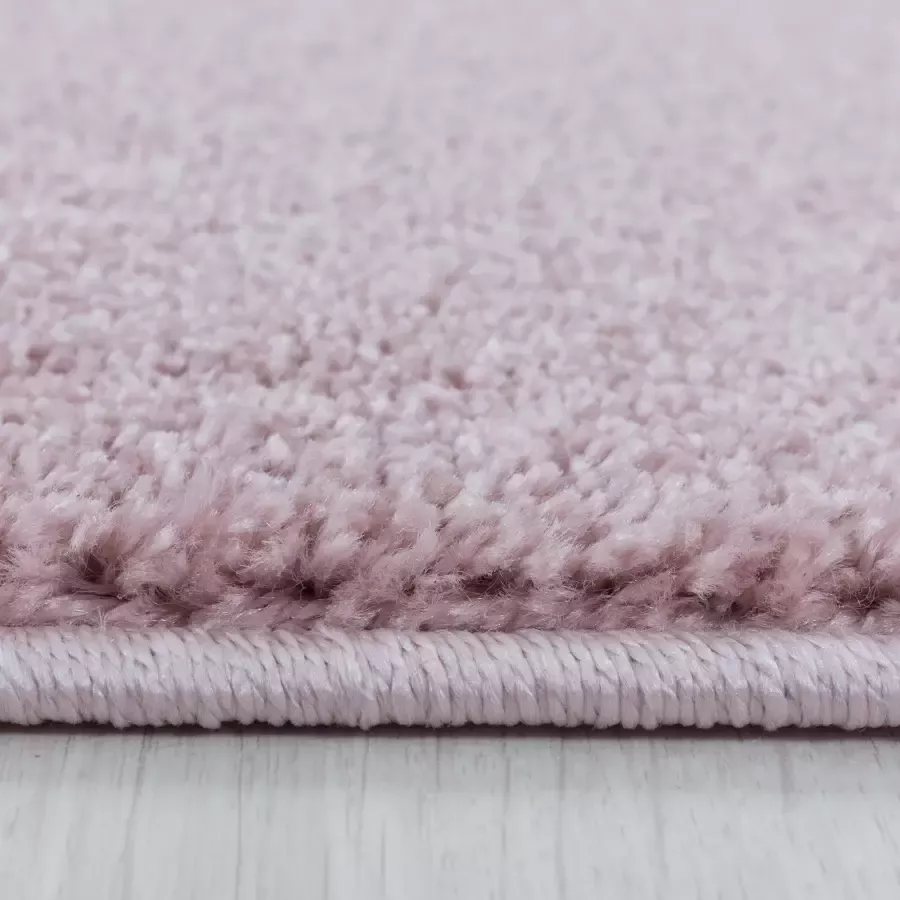 Adana Carpets Laagpolig vloerkleed Smoothly Roze 80x150cm - Foto 3